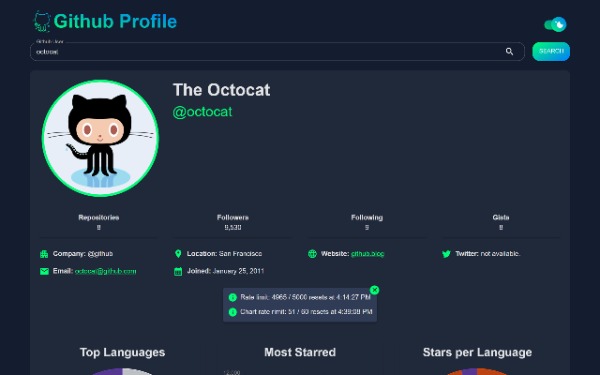 Project GitHub Profile